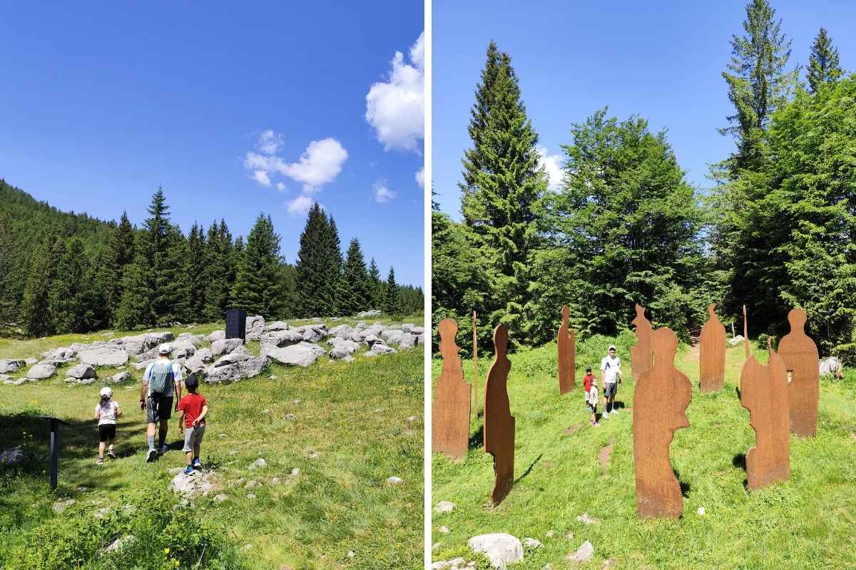sentiero del silenzio